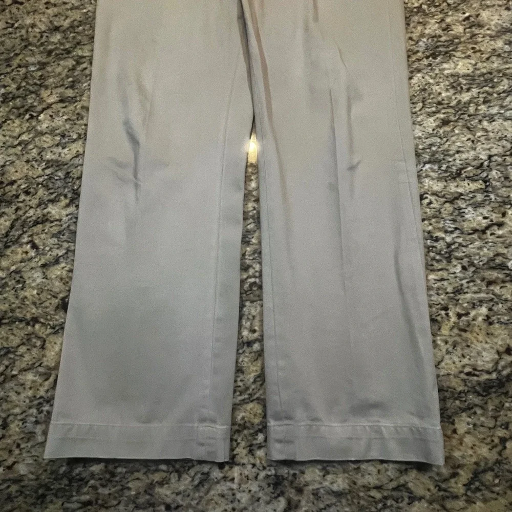 Polo Ralph Lauren Ethan Pant Mens‎ 36x34 Tan Khaki Pleated 100% Cotton Chinos